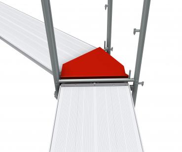 Polygonabdeckung 2-bohlig