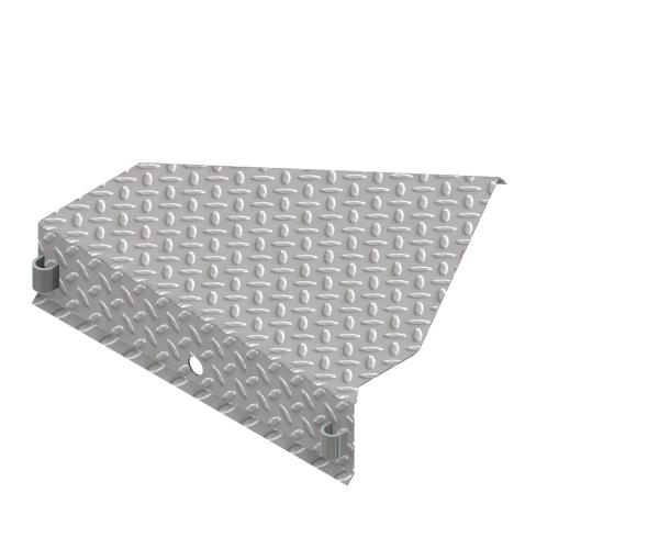 Polygonabdeckung 2-bohlig